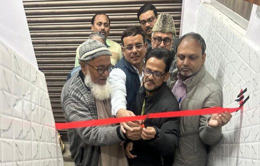 मुस्लिम मुसाफिरखाना का जीर्णोद्धार हुआ पूरा, विधिवत उद्घाटन